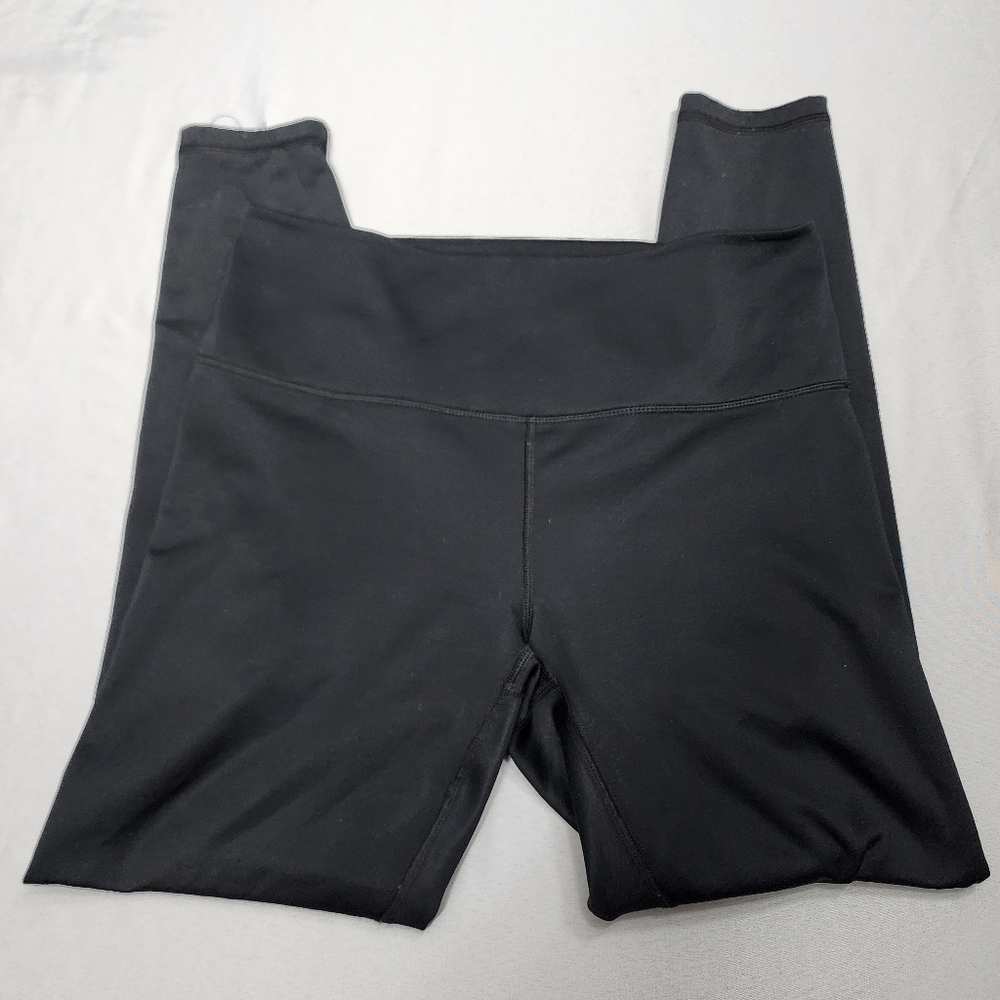 Spyder Active Womens Fleece Lined Black Leggings Medium